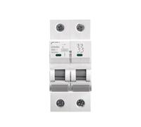 GYM9H 10KA 1P 2P 3P 4P 6A 10A 16A 20A 25A 32A 40A 50A 63A disjoncteur 230V 400V courbe C(2 Pole C Curve,10A)