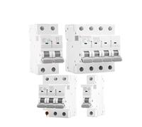 GYM9H 10KA MCB 1P 2P 3P 4P 6A 10A 16A 20A 25A 32A 40A 50A 63A Disjoncteur 230V 400V Courbe C(1 Pole C Curve,10A)