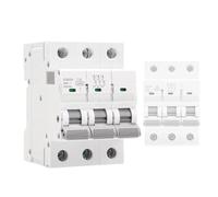 GYM9H 10KA MCB 3P 6A 10A 16A 20A 25A 32A 40A 50A 63A Disjoncteur 220V Courbe C 1 Pièces(40A)