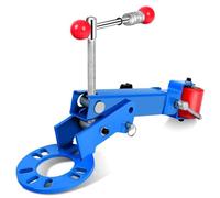GYMAX Fender Roller Reformage, Rouleau à rouler les ailes, Outil de Bordure avec Bras Réglable, Pivotant à 180°, Métal Peint par Poudrage, Utilisation Facile, Outil pour Maison, Ateliers