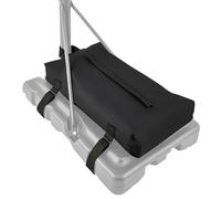 GYMAX Sac de Sable Robuste pour Panier de Basket-Ball Portable, ancrage inférieur lesté, Tissu Oxford 600D résistant aux intempéries, Peut Supporter jusqu'à 136 kg, Utilisation en intérieur et en