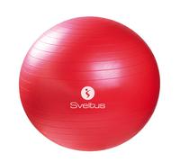 Gymball + boîte Sveltus 65cm Rouge TU Unisex