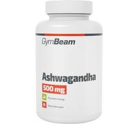 GymBeam Ashwagandha 500mg - Avec un extrait de plante fonctionnel, également connu sous le nom de ginseng indien ou cerise d'hiver, contient des withanolides bioactifs, avec des nootropiques pour le s