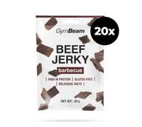 GymBeam Beef Jerky 20 x 50 g barbecue