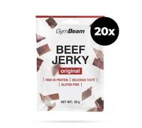 GymBeam Beef Jerky 20 x 50 g original