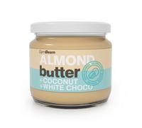 GymBeam Beurre d'amandes à la noix de coco et au chocolat blanc 8 x 340 g