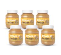 GymBeam Beurre de cacahuète 100% 6 x 340 g doux
