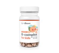 GymBeam Complexe B Effervesant pour Enfants - . 120 tab abricot