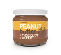 GymBeam Crème de cacahuètes au chocolat et aux biscuits 340 g