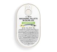 GymBeam Filets de maquereau à l'huile d'olive - . 10 x 170 g