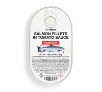 GymBeam Filets de saumon en sauce tomate - . 170 g