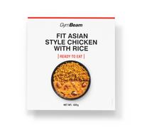GymBeam FIT Plat prêt à manger, poulet de style asiatique avec du riz - . 420 g