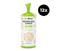 GymBeam Galettes de riz brun 12 x 120 g 7 graines