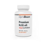 GymBeam Huile de krill Premium Superba2® - . 60 caps