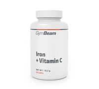 GymBeam Iron + Vitamine C 90 caps