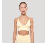 GymBeam Luma Sports Bra Butter Yellow S