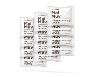 GymBeam MoiMüv Protein Cookie 12 x 75 g double chocolat