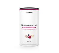 GymBeam Muesli croustillant mélangé - . 420 g chocolat blanc aux fruits