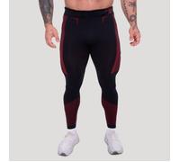 GymBeam OG1 OG1 Seamless Leggings Black/Red - GymBeam S