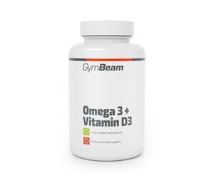GymBeam Oméga-3 + Vitamine D3 - . 90 caps