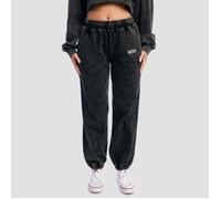 GymBeam Pantalon de jogging Aura pour femmes, couleur noire délavée - . L