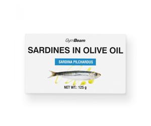 GymBeam Sardines à l'huile d'olive 125 g