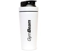 GymBeam Shaker Steel shaker de sport coloration White 1 pcs