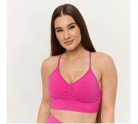GymBeam Soutien-gorge de sport Sculpt Seamless Rose - . S