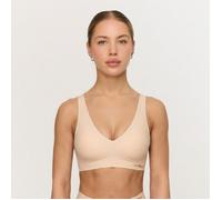 GymBeam Soutien-gorge sans coutures Confort Beige XL