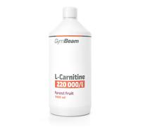 GymBeam Spaľovač tukov L-Karnitín 1000 ml fruit de la forêt