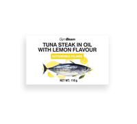 GymBeam Steak de thon à l'huile, saveur citron - . 110 g