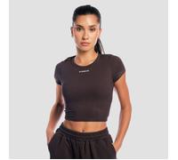 GymBeam T-shirt court "Aura" pour femmes, couleur marron - . XL