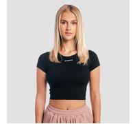 GymBeam T-shirt court pour femmes Aura, couleur noire - . S