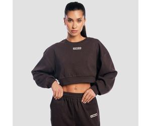 GymBeam T-shirt de sport à coupe courte Aura pour femmes, couleur marron - . XL