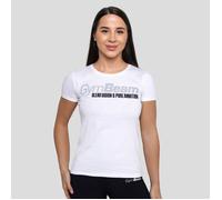 GymBeam T-shirt femme Pure Ambition, couleur blanche - . XL