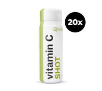 GymBeam Vitamine C Shot 20 x 60 ml citron vert