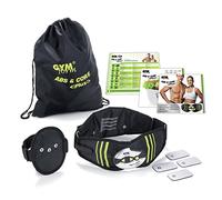 Gymform Ceinture électrostimulation Abs & Core Plus – 9 programmes, 20 niveaux d'intensité