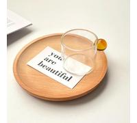 GYMIGE Lot de 6 tasses à expresso de 100 ml avec poignée sphérique pour café, thé, eau, soucoupe, seau à jus, décoration de table.