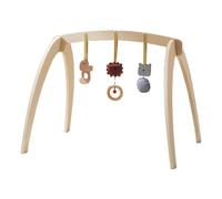 Gymnase bébé éducatifs en bois pliables | Gym sensoriel pour bébés de développement | Pour garçons et filles shower anniversaire utilisation en intérieur et extérieur chambre crèche