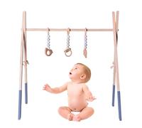 Gymnase d’activités pour tout-petits | Cadre en bois de pin respectueux de l'environnement, d'apprentissage pour tout-petits pour salon, chambre de nouveau-né, centre d'éducation de la petite en