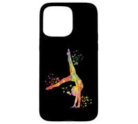 Gymnaste avec Sol pour Filles et Enfants Gymnastique Rythmique Coque pour iPhone 15 Pro Max