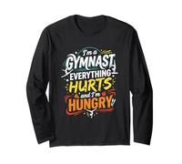 Gymnaste : Tout Fait Mal et J'Ai Faim | Gymnastique drôle Manche Longue