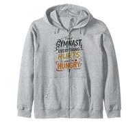 Gymnaste : Tout Fait Mal et J'Ai Faim | Gymnastique drôle Sweat à Capuche