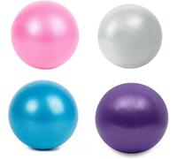 Gymnastics Ball,Small Gymnastics Ball,Pilates Ball,25 Cm Baby Ball,Soft,Non-Slip,With Pump,Small Ball For Yoga,Pilates,Stretching And Fitness