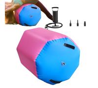 Gymnastics Barrel - Inflatable Air Cushion Training Barrel Rollers, Non-Slip Soft, Airs Barrels, Airs Roller Mat, Barrels-Type Backward Bending Training, Backflip Air Cushion Track, Gymnastics