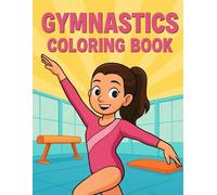 Gymnastics coloring book: coloring book