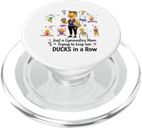 Gymnastics Mom Funny Ducks Gymnastics Mama PopSockets PopGrip pour MagSafe
