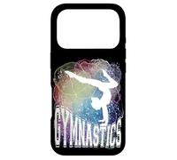 Gymnastique Aquarelle Gymnaste Handstand Rainbow Coque pour iPhone 17 Pro