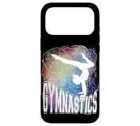 Gymnastique Aquarelle Gymnaste Handstand Rainbow Coque pour iPhone 17 Pro Max