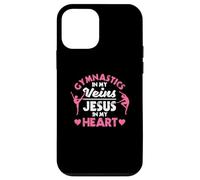 Gymnastique dans Mes veines Jésus dans Mon cœur Gymnaste chrétien Coque pour iPhone 12 Mini
